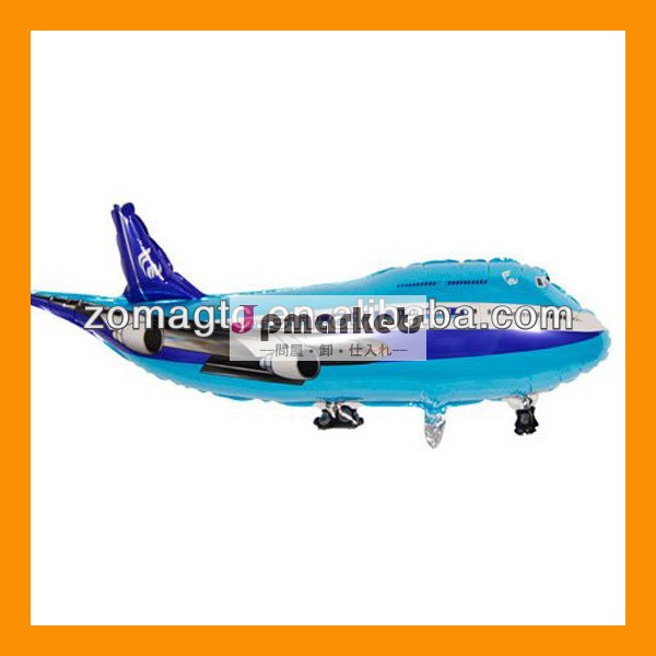 青インフレータブルジェット飛行機2747足問屋・仕入れ・卸・卸売り