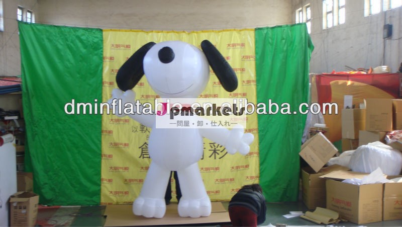 最新2013巨大な広告インフレータブルの犬の漫画問屋・仕入れ・卸・卸売り