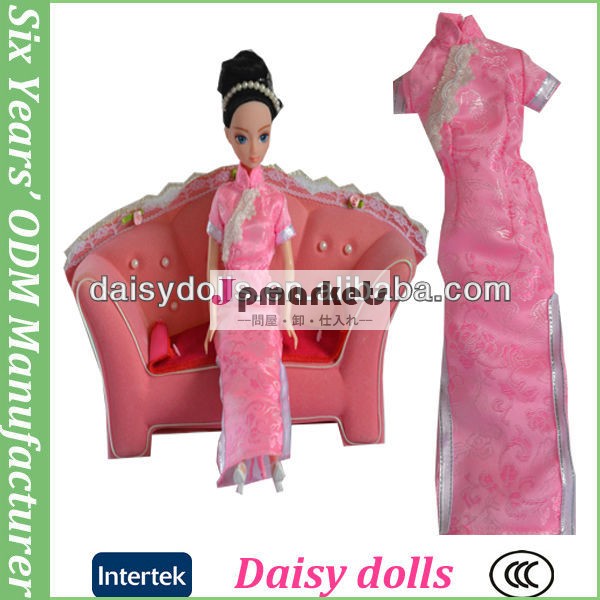カスタム12インチチャイナドレスピンクの女の子の人形のための問屋・仕入れ・卸・卸売り