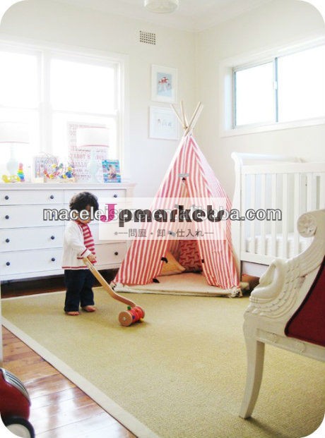 熱い販売の子供のための綿のキャンバスインディアンのテント/インドのテント小屋のテントを再生する子供たち問屋・仕入れ・卸・卸売り