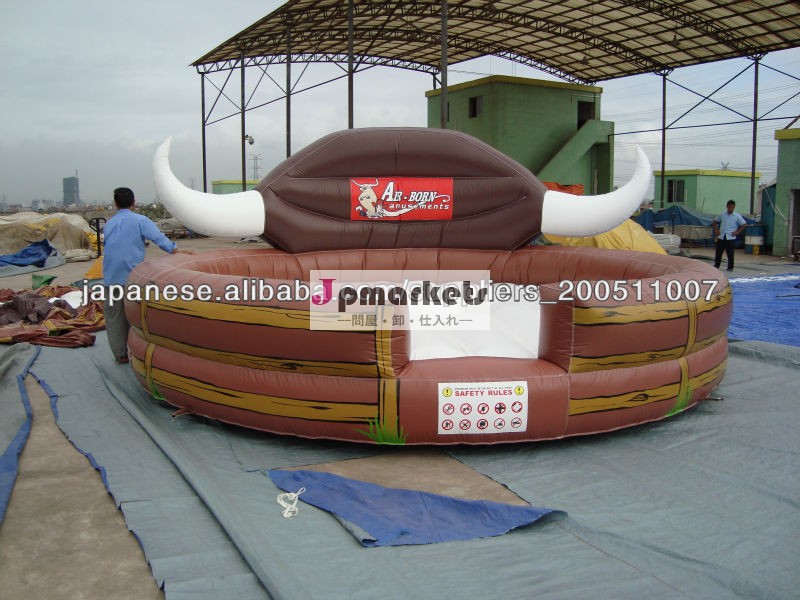 2014 Commercial inflatable mechanical bull for sale (D-834)問屋・仕入れ・卸・卸売り