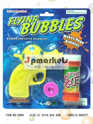 電気プラスチックフットボールの形の泡銃問屋・仕入れ・卸・卸売り