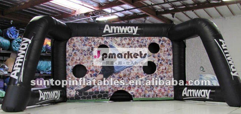 売れ筋インフレータブルサッカーゴールキック最高の品質を持つ問屋・仕入れ・卸・卸売り