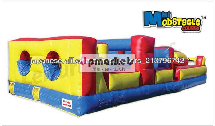 funny inflatable obstacle course equipment for kids play in best price 2013問屋・仕入れ・卸・卸売り