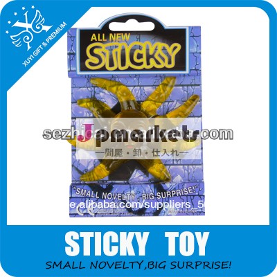 スティッキーおもちゃ粘着性クモおもちゃ子供のための卸売ノベルティプレゼント問屋・仕入れ・卸・卸売り