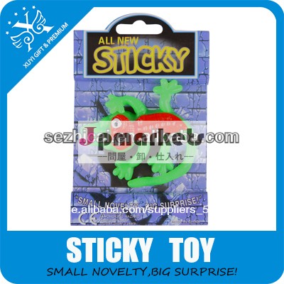スティッキーおもちゃのトカゲプロモーションちいさなギフトノベルティスティッキーおもちゃ粘着性の製品問屋・仕入れ・卸・卸売り