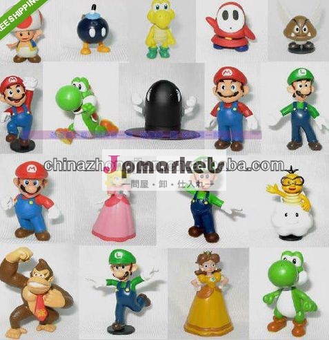 Newスーパーマリオブラザーズ1.5~2.5" 18フィギュアコレクションセット問屋・仕入れ・卸・卸売り