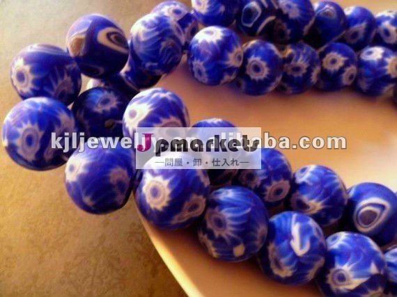 青いclorの独特なlampworkのLampworkのガラス玉は玉が付く問屋・仕入れ・卸・卸売り