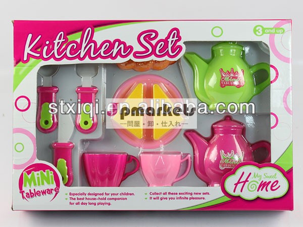 新しいプラスチックppの子供の玩具diyのおもちゃを備えたキッチンen71、 astm、 hr4040、 6p、 すべて18pレポート問屋・仕入れ・卸・卸売り