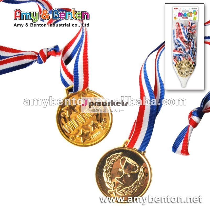 プラスチックメダルは子供によってカスタマイズされるメダルおもちゃのためにもてあそぶ問屋・仕入れ・卸・卸売り