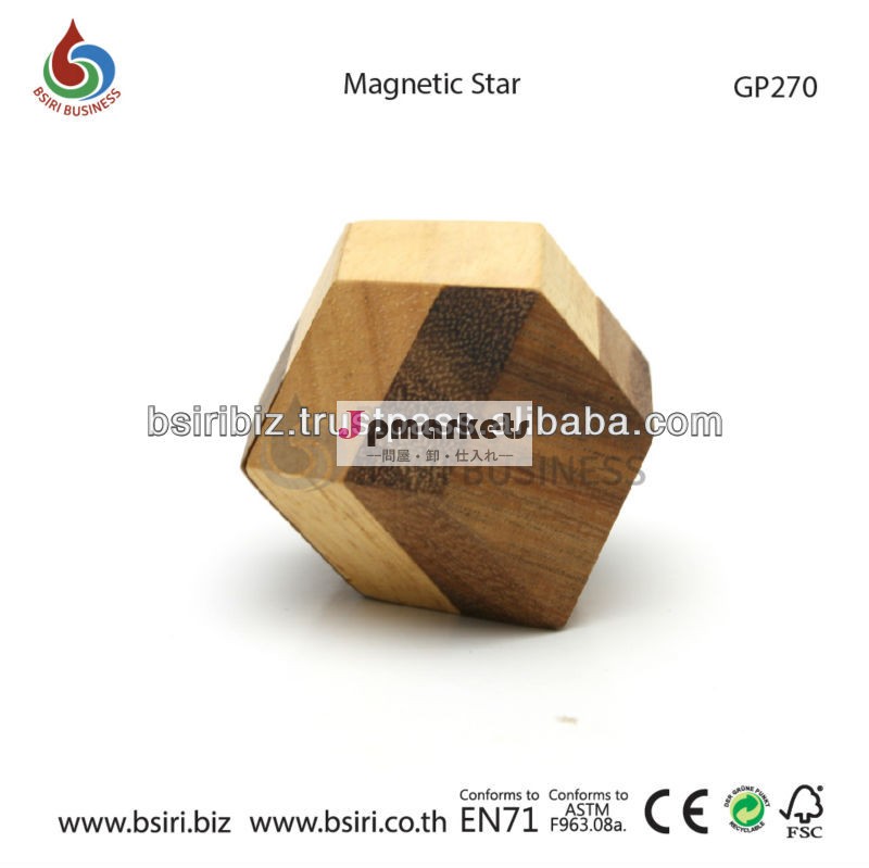 wooden cube puzzle Magnetic Star問屋・仕入れ・卸・卸売り