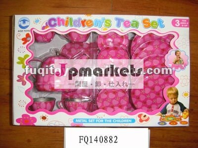 ファッション金属製のティーセットは子供のための- fq140882問屋・仕入れ・卸・卸売り