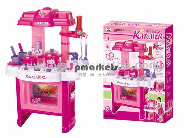 子供のキッチン・テーブルのおもちゃはライトおよび音楽の2013の新しいおもちゃと置いた問屋・仕入れ・卸・卸売り