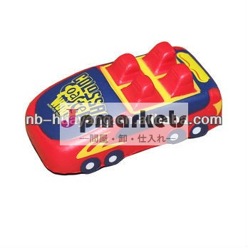 ミニ昇進2013puソフトkeychianストレス緩和剤の泡の車のおもちゃ問屋・仕入れ・卸・卸売り