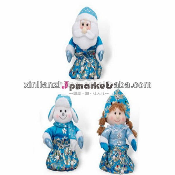 おもちゃキャンディー袋10" サンタ人形/雪だるま/販売のための女の子問屋・仕入れ・卸・卸売り