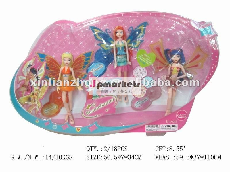 翼のロシア語版KAT82484の2012の最も熱いwinxの人形問屋・仕入れ・卸・卸売り