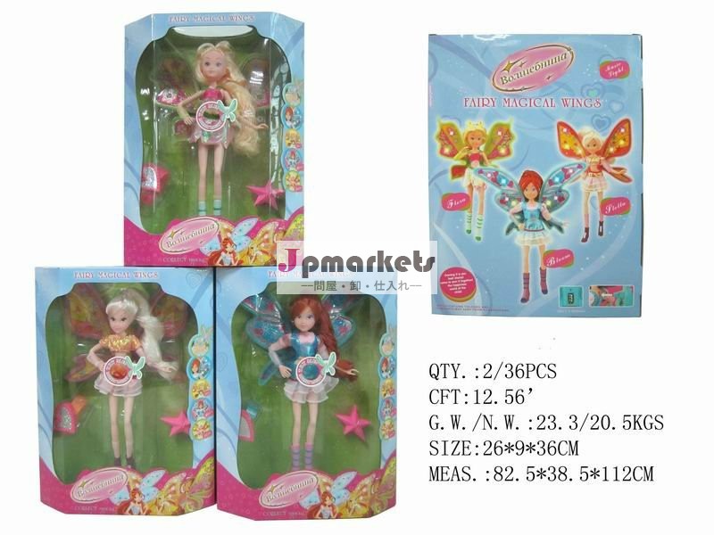 翼のロシア語版KAT82486の2012の最も熱いwinxの人形問屋・仕入れ・卸・卸売り
