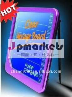 新しい到着のテキストを書いてメッセージディスプレイを点灯メニューボードledメッセージボード高品質問屋・仕入れ・卸・卸売り
