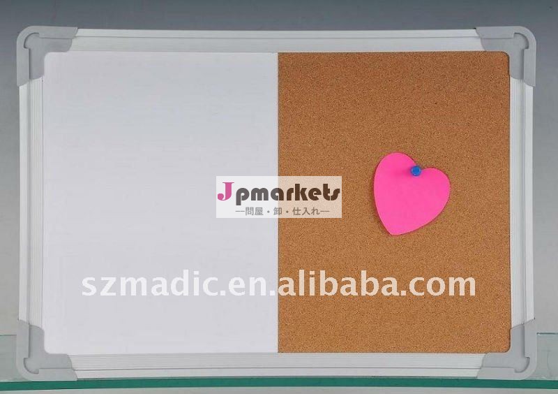 薄いアルミニウムフレームが付いているコルク板問屋・仕入れ・卸・卸売り