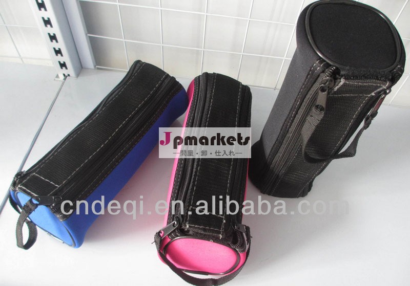 創造的なダブルジッパーの鉛筆の袋neopren子供の鉛筆の袋問屋・仕入れ・卸・卸売り