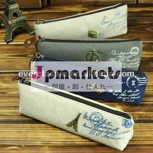 卸売ヴィンテージキャンバスペンシルケース、 キャラクター商品ボールペン問屋・仕入れ・卸・卸売り