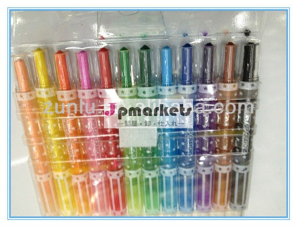 マルチカラー12オイルパステルクレヨン子供のための、 クレヨン付きの絵問屋・仕入れ・卸・卸売り