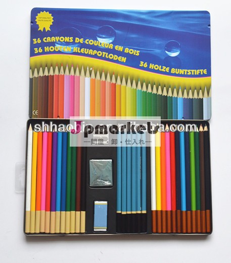 新製品2014年36個水の色の鉛筆問屋・仕入れ・卸・卸売り