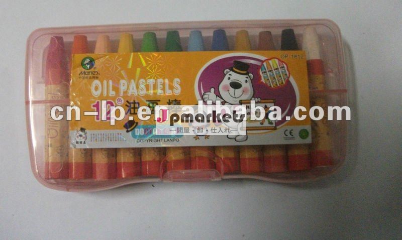 文房具は子供のカートンオイルのパステルを供給する12colors問屋・仕入れ・卸・卸売り