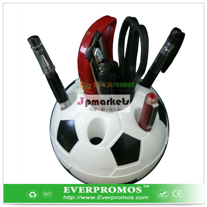 サッカーの形のペンホルダー問屋・仕入れ・卸・卸売り
