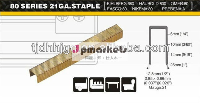 クラウン80/1012.8mmステープル問屋・仕入れ・卸・卸売り