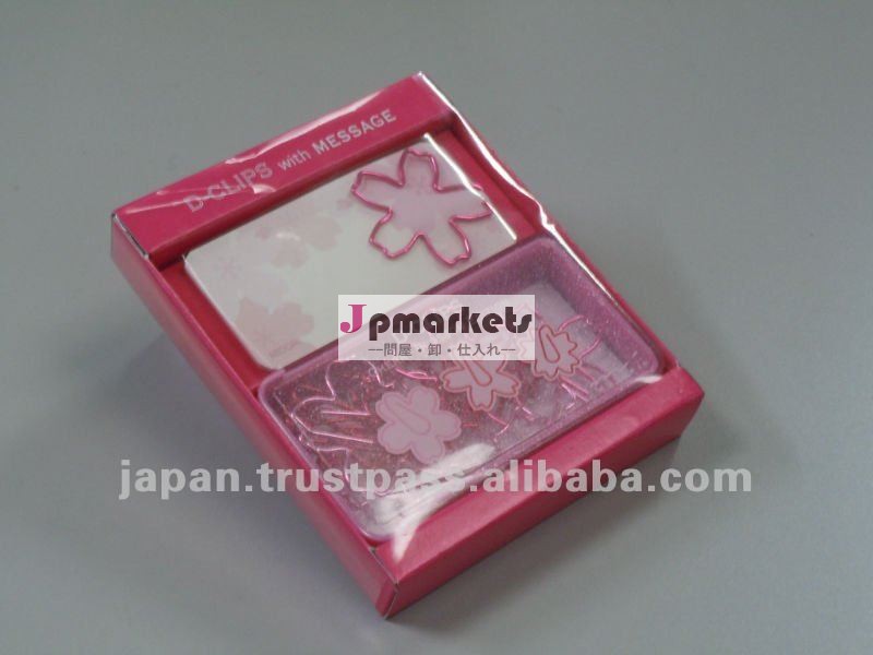 メッセージのペーパーが付いている桜のつなぎクリップ問屋・仕入れ・卸・卸売り