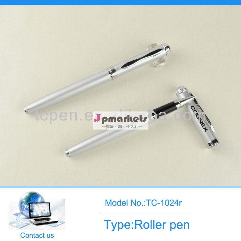 プロモーションTC-1024r銀ローラーボールボールペン問屋・仕入れ・卸・卸売り