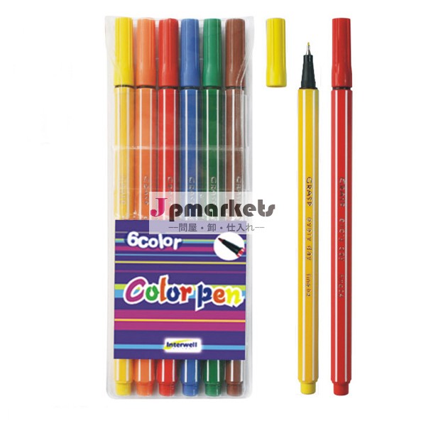 INTERWELL CM75A Promotional Colored Fineliner Pen問屋・仕入れ・卸・卸売り