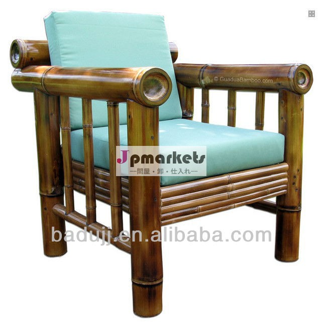 竹チェア織物付き( c- 60) 竹製の家具竹の椅子問屋・仕入れ・卸・卸売り