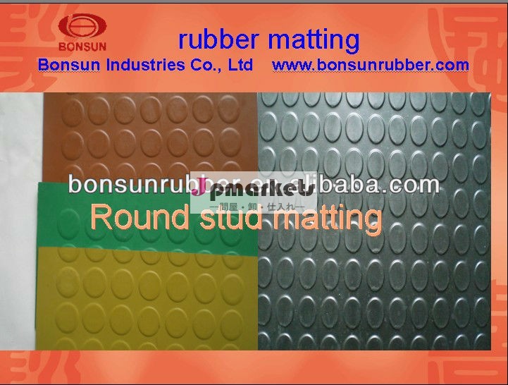 Bonsun3mm-6mm厚様々なパターンの床反スリップゴム製マット問屋・仕入れ・卸・卸売り
