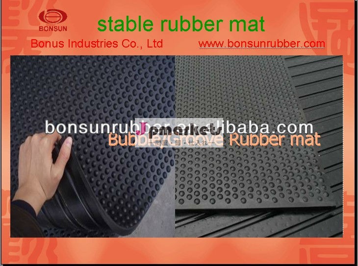 Bonsun17ミリメートル×4' ×6' バブルトップゴム馬牛のマット問屋・仕入れ・卸・卸売り