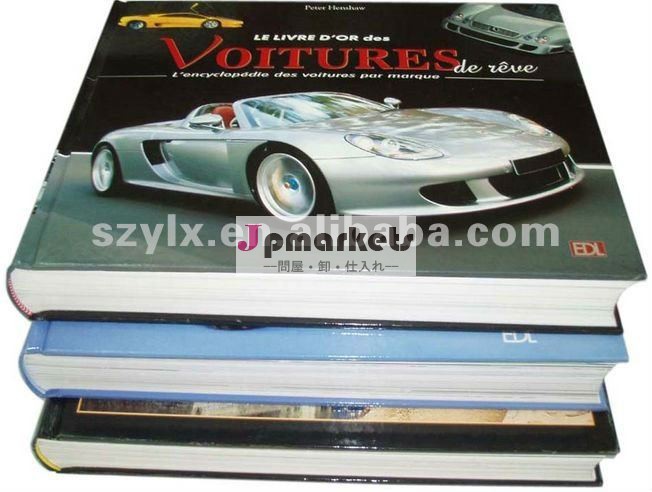 光沢のあるラミネーション4Cの印刷を用いる指示本のハードカバー本問屋・仕入れ・卸・卸売り
