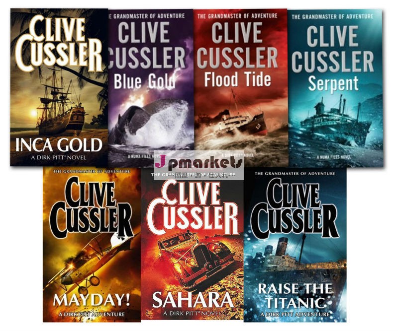 クライヴの短剣cussler·ピットシリーズコレクション7メーデー書籍セット、 インカゴールド、 サハラ問屋・仕入れ・卸・卸売り