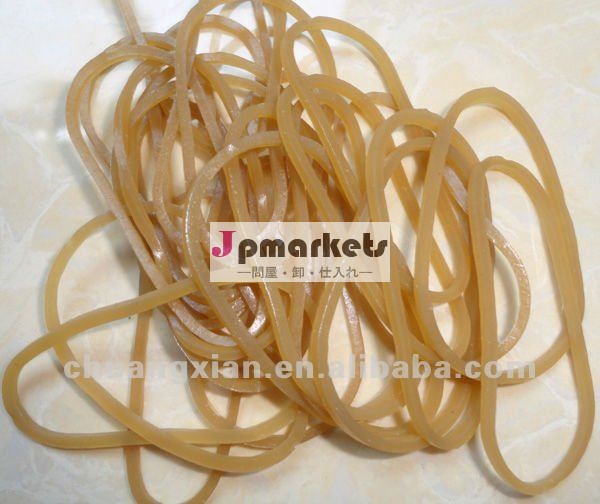 天然ゴムバンドの自然な色100%の輪ゴム(お金のために使用できる)問屋・仕入れ・卸・卸売り