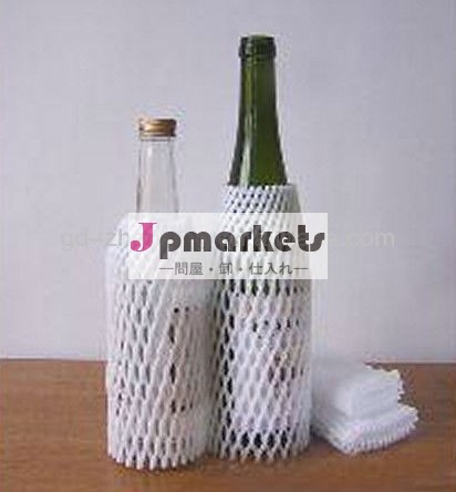 高品質の柔らかい泡ボトルネッティング保護包装/epeバッグメッシュ( 工場・輸出)問屋・仕入れ・卸・卸売り