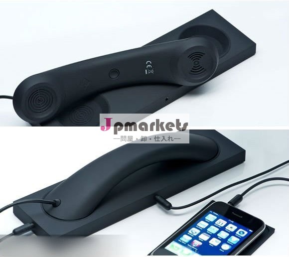 レトロなデザイン抗- 放射線i phone用電話の受話器/i pod/用の受話器i phone4/4s問屋・仕入れ・卸・卸売り