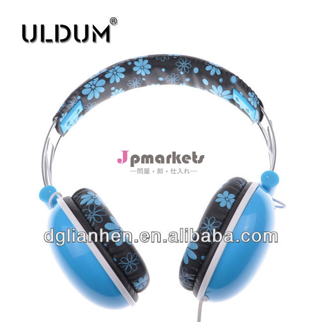 ファッション熱い販売のかわいいuldum2013マイク付きヘッドセットヘッドフォン問屋・仕入れ・卸・卸売り