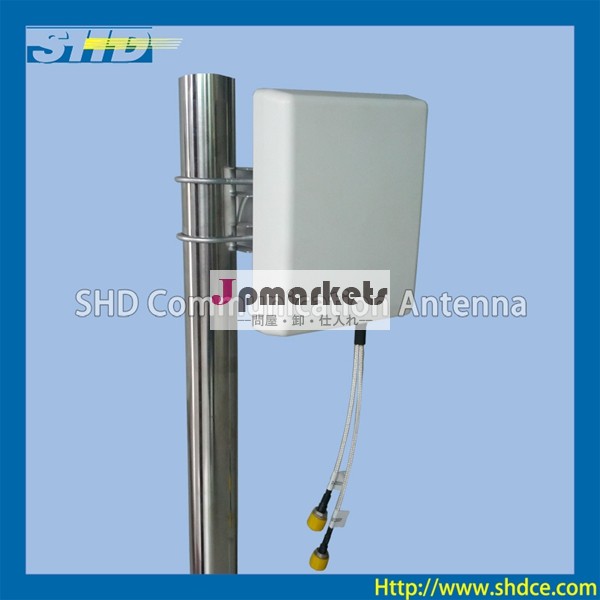 Wlan無線lan2400~2483mhzdirecetionalmimoアンテナwcdma8dbi( shd- d- 240012- mimox2)問屋・仕入れ・卸・卸売り