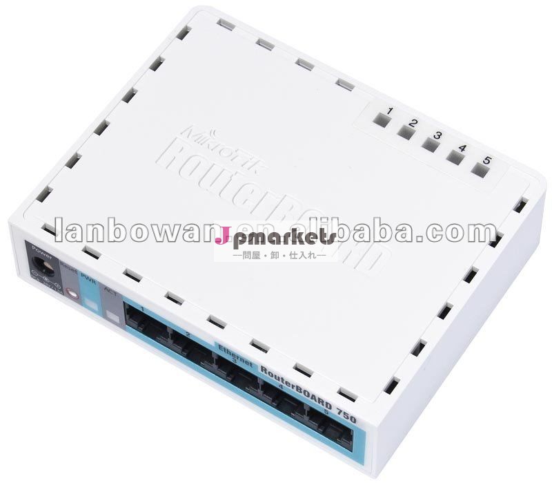 MikroTik RB750の素晴らしいプラスチックケースの小さい5左舷イーサネットルーター問屋・仕入れ・卸・卸売り