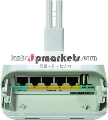 MikroTik OmniTIK UPA-5HnD、二重分極されたomniのアンテナとの耐候性がある屋外AP問屋・仕入れ・卸・卸売り