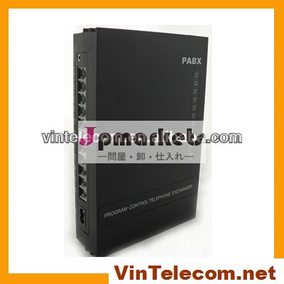 中国工場共同3pabxシステム。 外部回線+8ext。 ce証明書付き1年間の保証問屋・仕入れ・卸・卸売り