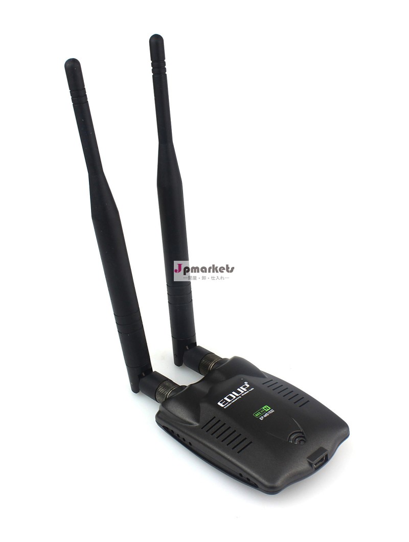 300mbps無線lanワイヤレスネットワークカードアダプタ2ep-ms1532ハイパワーアンテナusb問屋・仕入れ・卸・卸売り