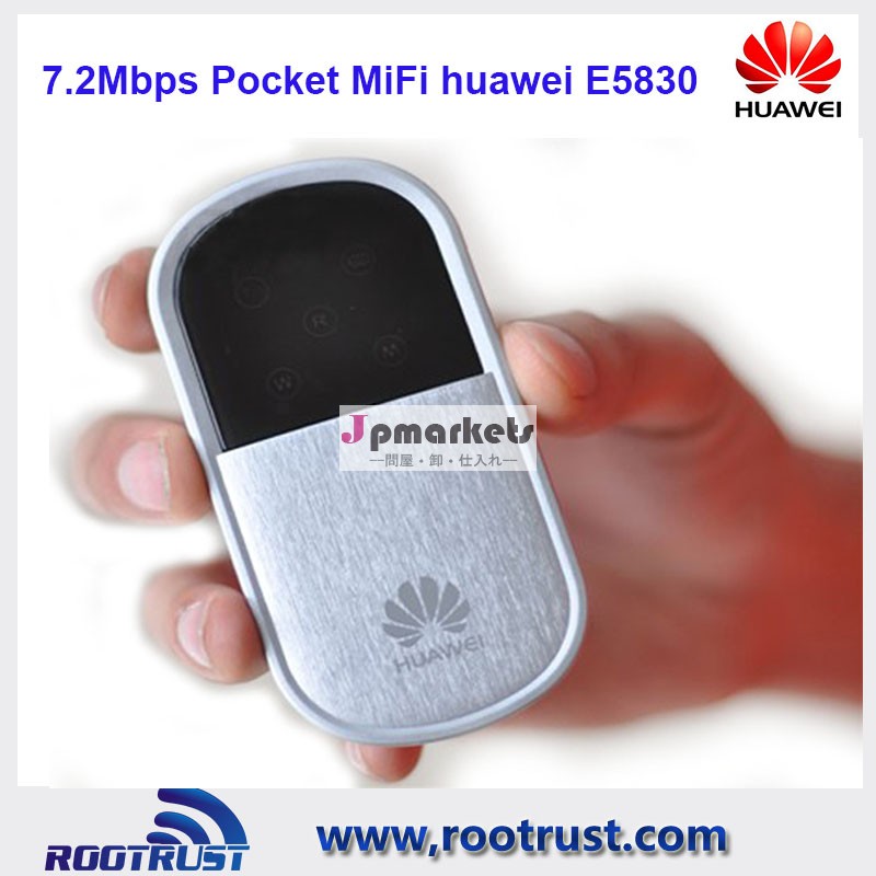 3gワイヤレスwifiポータブルルーターモデムhuawei社e5830問屋・仕入れ・卸・卸売り