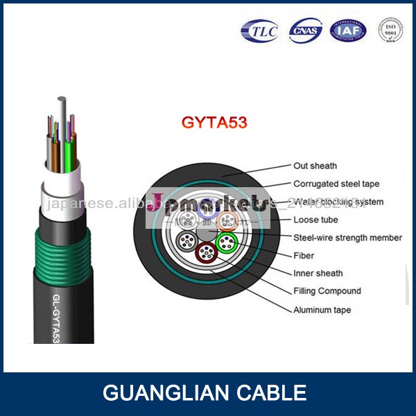 GYTA53アンチ齧歯類ダブルシースダブルアーマード屋外光ファイバケーブル問屋・仕入れ・卸・卸売り