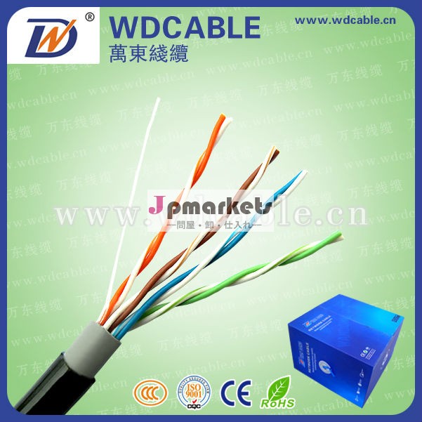 Cat5e/cat6peジャケットネットワークケーブルウォーター- 校正用ケーブル屋外問屋・仕入れ・卸・卸売り